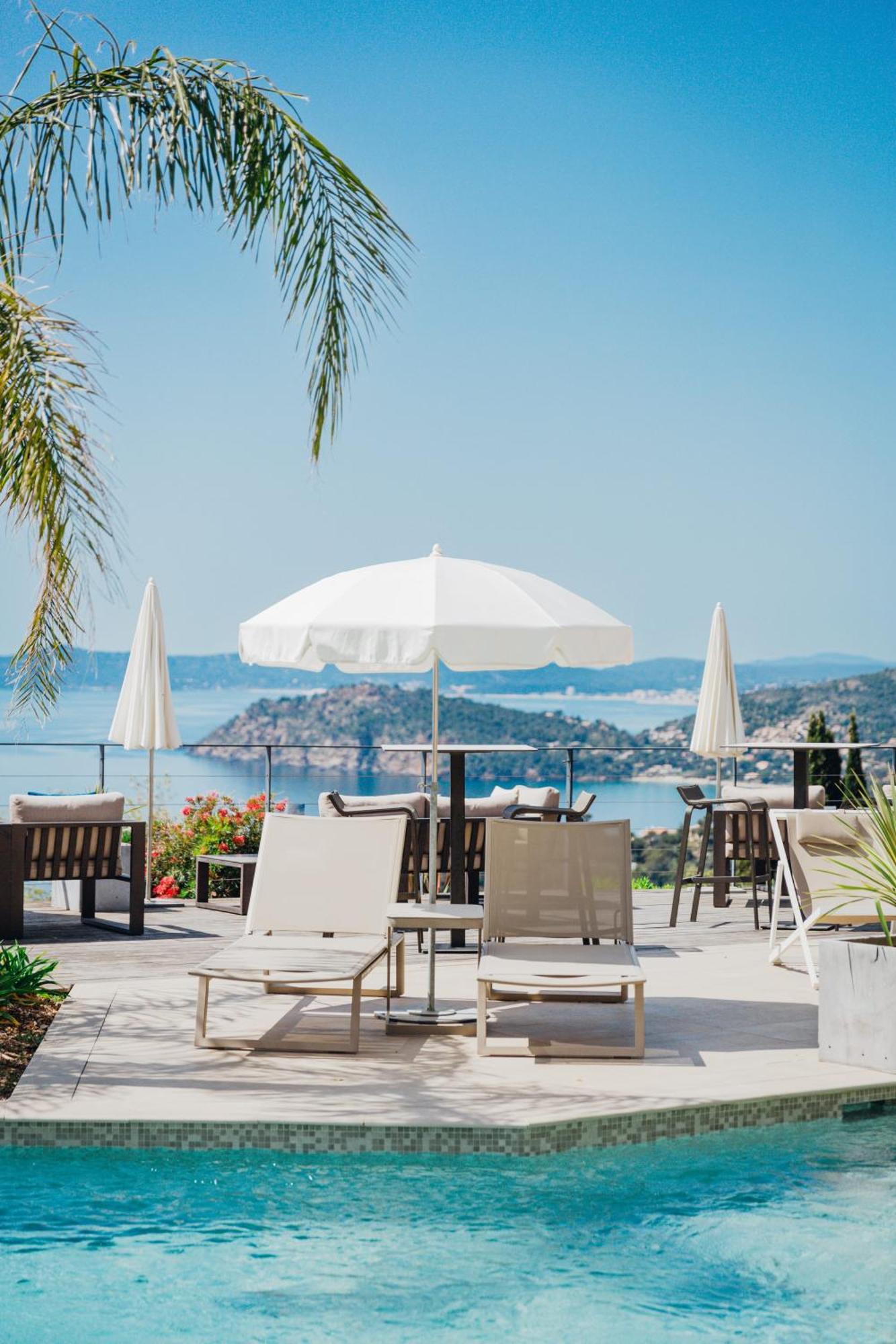 Hotel La Villa Douce Le Le Rayol-Canadel-sur-Mer Exteriér fotografie